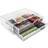 Sorbus Acrylic Cosmetics Makeup and Jewelry Storage Case X-Large Display Sets Stackable and Interchangeable