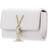 Valentino Bags Women's Divina Saffiano Mini Shoulder Bag In Silver