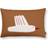 ferm LIVING Bird Quilted Cushion Komplet pyntepude Beige, Brun (60x40cm)