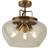 Searchlight Boule 3 Bronze Ceiling Flush Light