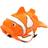 Trunki PaddlePak Rygsæk, Clown Fish/Orange