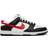 Nike Dunk Low - Black/University Red/White