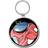 ROCK OFF Pink Floyd Keyring Schlüsselanhänger Eat Head Logo in Size eat head