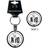 John Lennon John Lennon Premium Keychain: Power To The People - Keychain - john lennon premium keychain