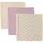 Pippi Muslinfiltar 3-pack 70x70 cm Burnished Lilac 70x70 cm Baby Snuttefilt