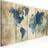 Artgeist Retro Map Narrow Billede 200x80cm