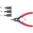 YATO Combination Inner-Outer Casing Pliers Låsringstång