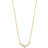 Spirit Icons Trinity Necklace - Gold/Diamonds