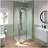 1000x800mm Bi-Fold Shower