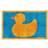 Homescapes Rubber Duck Bath Mat Blue