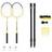 Nils NRZ262 ALUMINUM/BADMINTON KIT 2