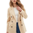 Dorothy Perkins Double Breasted Longline Woven Blazer