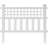 Gardenised Gardenised 20 H White Vinyl Gate Fence Flower Bed Border Edging, 20.5