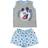 Cerda Mickey Mouse Pyjama Set - Grey/Blue