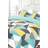 Dreamscene Shapes Duvet Cover Blue, Green, Pink, Yellow, Multicolour, Grey, White