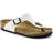 Birkenstock Gizeh Birko-Flor Narrow - White