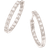 Scrouples Soho Earrings - Silver/Transparent