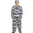 Henbrandt Mens Prisoner Costume