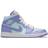 Nike Air Jordan 1 Mid M - Purple Pulse/Arctic Punch/Glacier Blue