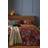 Furn Forest Fauna Woodland Reversible Duvet Cover Red, Green, Orange, Brown