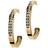 Edblad Andorra Earrings - Gold/Transparent
