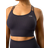 ICANIWILL Ribbed Define Seamless Sports Bra - Dark Grey