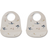 Liewood Tilda Silicone Bib 2-pack Little Dragon/Dark Sandy Mix