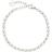Edblad Bar Sparkle Bracelet - Silver/Transparent