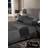 Sienna Crushed Case Duvet Cover Black, Grey, Silver