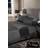 Sienna Crushed Case Duvet Cover Silver, Black, Grey