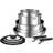 Tefal Ingenio Emotion Set med lock 10 delar