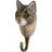 Wildlife Garden Wooden Hook Cat