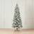 The Winter Workshop Balsam Fir Snowy Slim Green Christmas Tree 180cm