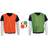 Precision Reversible Mesh Training Bib Orange/Green Kids