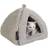 Jack and Vanilla and Vanilla Pet Igloo Shell 37x37x37 Shell Dog Igloo Cat Bed Bed