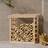vidaXL Firewood Rack 108x64.5x110 cm Solid Wood Pine