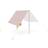 Fatboy Miasun Beach Tent Melrose Hynder & Parasoller Cotton Canvas Rosa 105790