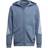 Adidas Boy's Future Icons 3-Stripes Hoodie - Blue/White (HN6174)