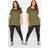Yours Curve Cotton Essential Leggings 2 Pakke