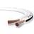 Oehlbach 191 Speaker cable 2 mm² White 10m