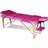 Westwood (Pink) Portable Folding Massage Table Bed Wood 3 sections