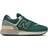 New Balance 574 - Green with Silver