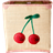 Rice Cherry Raffia Basket Large