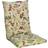 Fritab Högvik flock Stolsdyna Beige, Natur, Grön (78x)