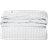 Lexington Checked Cotton Poplin Påslakan Vit, Grå, Blå