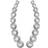 Izabel Camille Snow Ball Earrings - Silver/Topaz