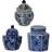 A&B Home Leith Vase 21.1cm 3pcs