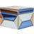 Margit Brandt Glass Jewellery Box - Multicolour