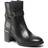 Tommy Hilfiger Leather Belt Block Heel Boots