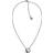 Tommy Hilfiger Vine Circle Necklace - Silver